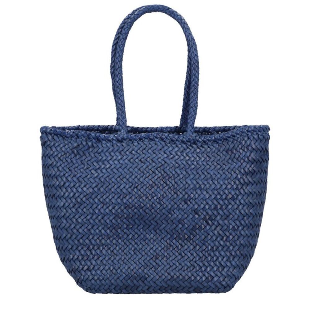 Dragon Diffusion Grace Small Leather Tote, Blue